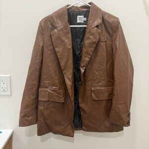 princess polly faux leather jacket